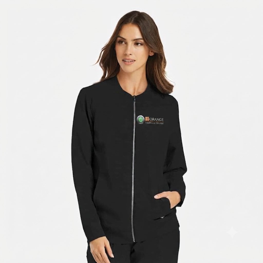 Female Dri-fit Black Jacket