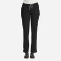 Female Dri-fit Black Scrub Pant