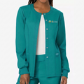 Female Traditional Phlebotomy Scrub Jacket