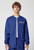Male Traditional Pharmacy Scrub Jacket