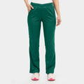 Female Traditional Hunter Green Scrub Pant