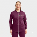 Female Traditional Patient Care Scrub Jacket