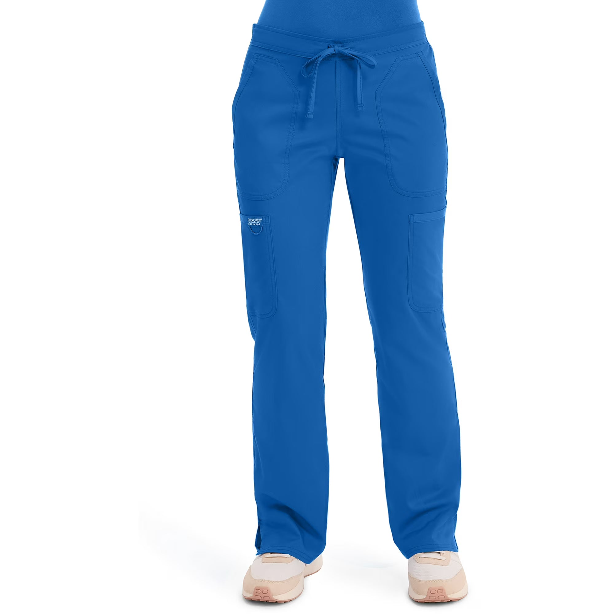 Female Traditional Royal Blue Scrub Pant