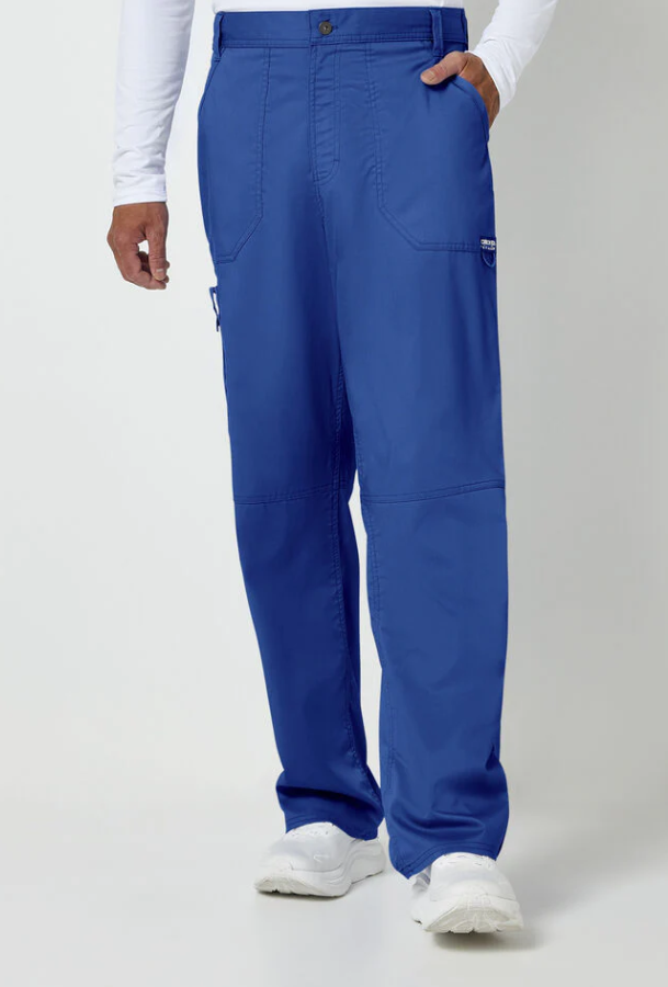 Male Traditional Royal Blue Scrub Pant