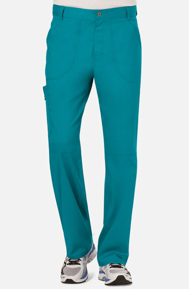 Male Traditional Teal Scrub Pant