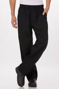 Unisex Black Chef Pants