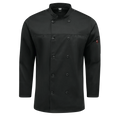 Unisex Black Long Sleeve Chef Coat